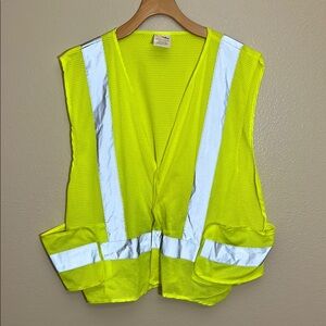 High-Visibility Safety Vest with Reflective Stripes